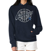 Dallas Cowboys G-III 4Her by Carl Banks Women's Pinstripe Circle Fleece Pullover Hoodie Navy - NFL