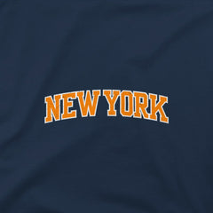 NBA - New York Knicks Stadium Essentials Get Back Heavyweight Urban T-Shirt - Navy