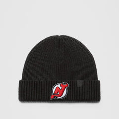 New Jersey Devils - lululemon Unisex Close-Fit Wool-Blend Ribbed Beanie Black