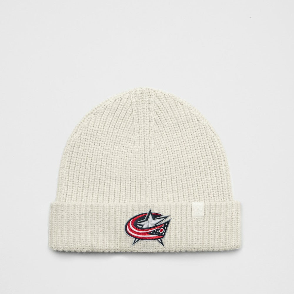Columbus Blue Jackets - lululemon Unisex Close-Fit Wool-Blend Ribbed Beanie Heathered Bone