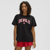 New Jersey Devils - lululemon Women's All Yours Organic Cotton T-Shirt Black