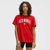 Detroit Red Wings - lululemon Women's All Yours Organic Cotton T-Shirt True Red