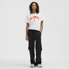 Calgary Flames - lululemon Women's All Yours Organic Cotton T-Shirt White