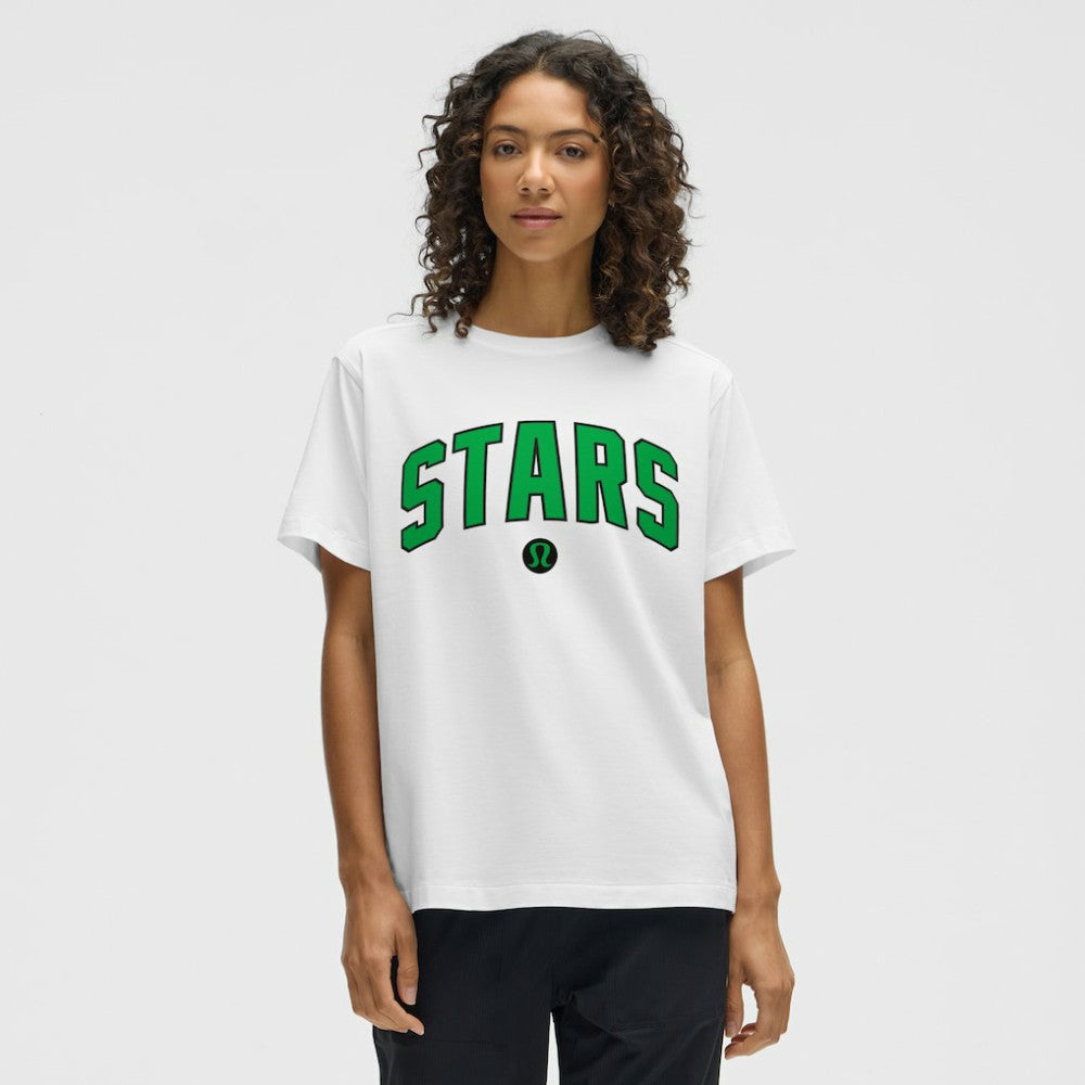 Dallas Stars - lululemon Women's All Yours Organic Cotton T-Shirt White