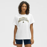 Nashville Predators - lululemon Women's All Yours Organic Cotton T-Shirt White