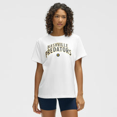 Nashville Predators - lululemon Women's All Yours Organic Cotton T-Shirt White