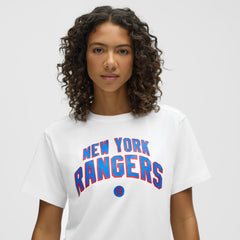 New York Rangers lululemon Women's All Yours Organic Cotton T-Shirt White