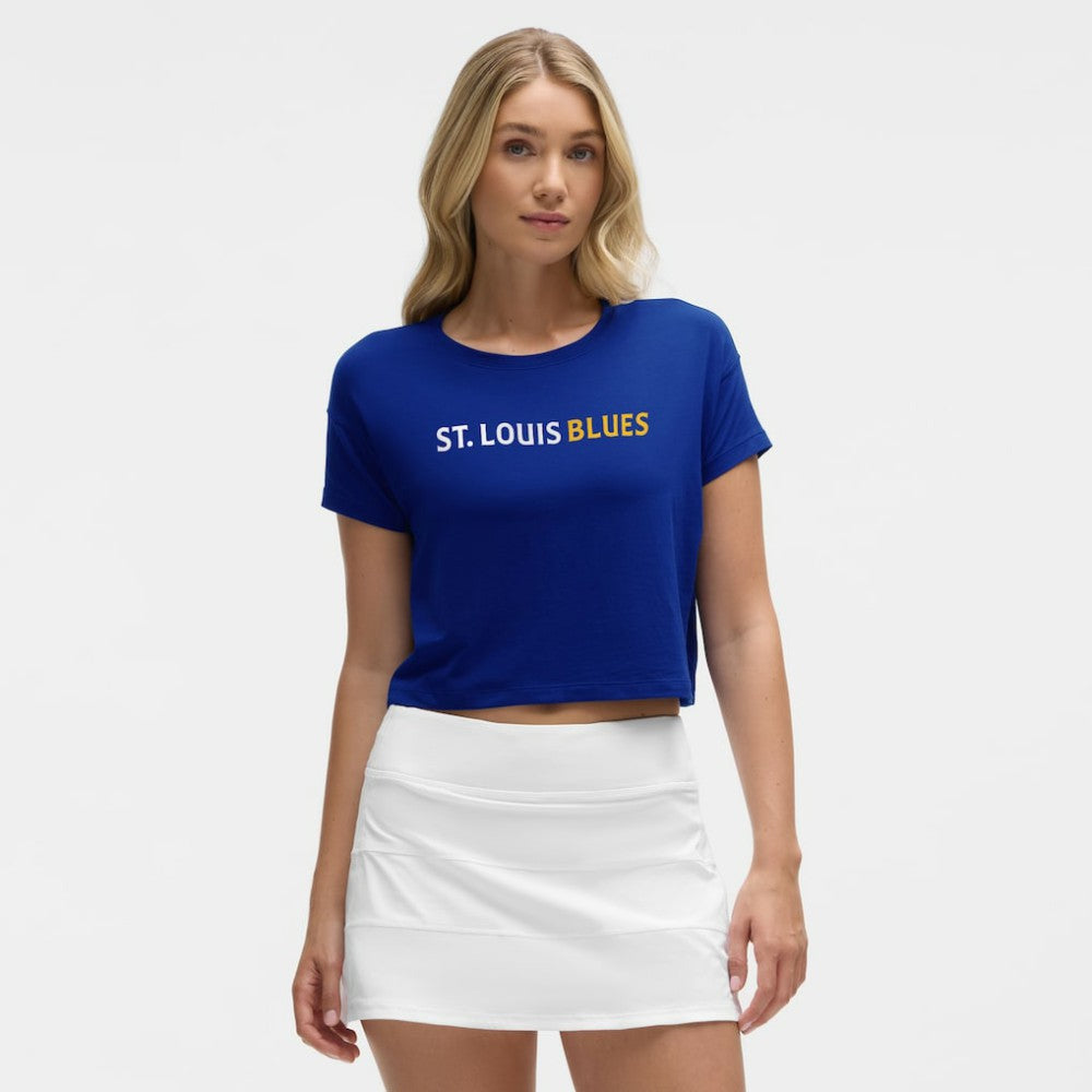 St. Louis Blues - lululemon Women's Cates T-Shirt College Cobalt