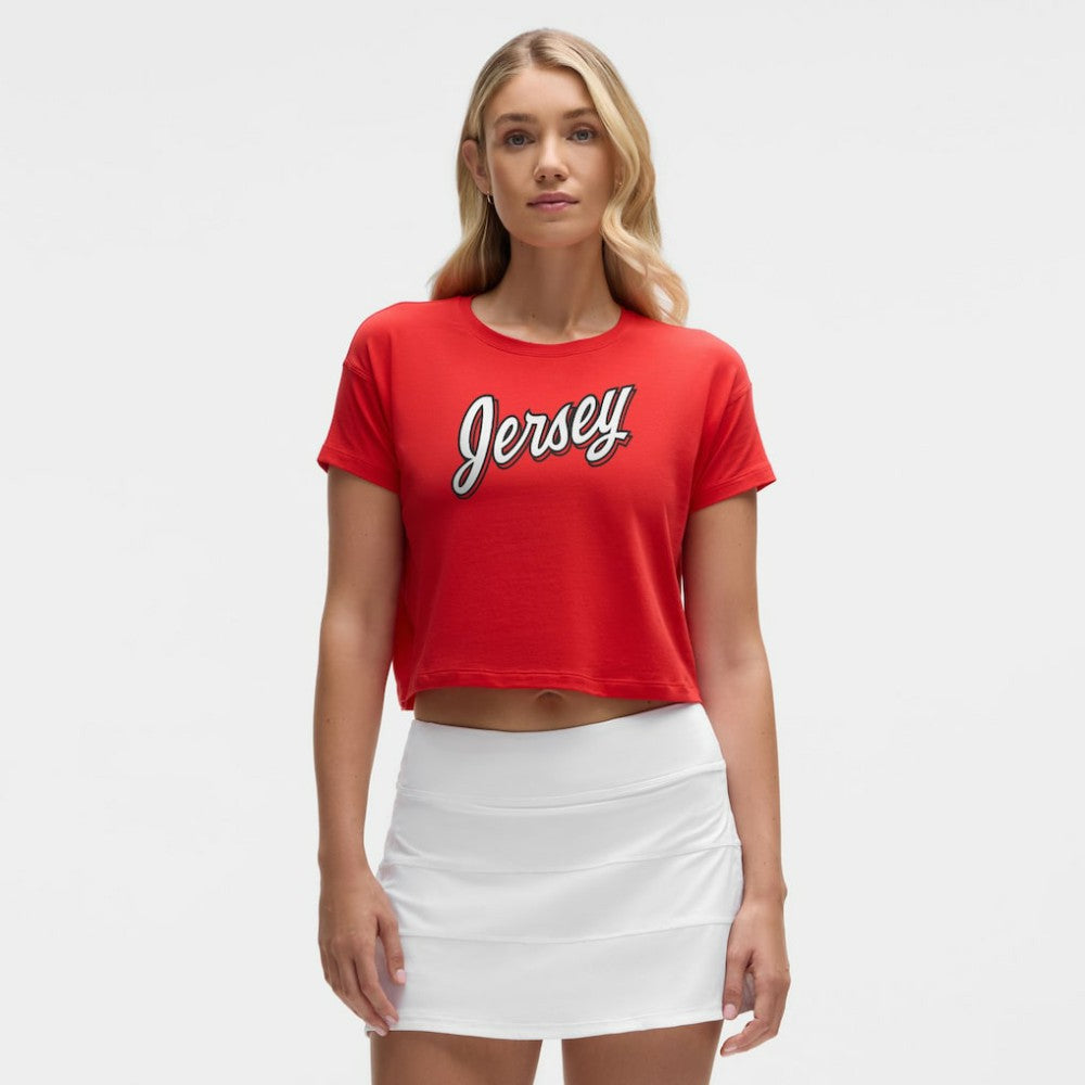 New Jersey Devils - lululemon Women's Cates T-Shirt True Red