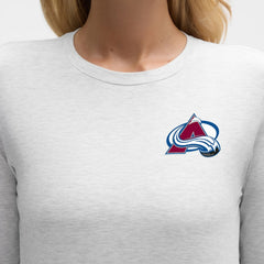 Colorado Avalanche - lululemon Women's Love Long Sleeve T-Shirt Heathered Core Ultra Light Grey