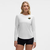Minnesota Wild - lululemon Women's Love Long Sleeve T-Shirt Heathered Core Ultra Light Grey