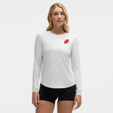 New Jersey Devils - lululemon Women's Love Long Sleeve T-Shirt Heathered Core Ultra Light Grey