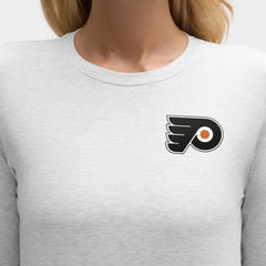Philadelphia Flyers - lululemon Women's Love Long Sleeve T-Shirt Heathered Core Ultra Light Grey