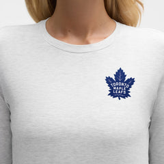 Toronto Maple Leafs - lululemon Women's Love Long Sleeve T-Shirt Heathered Core Ultra Light Grey