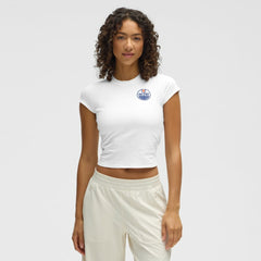 Edmonton Oilers - lululemon Women's Baby T-Shirt White
