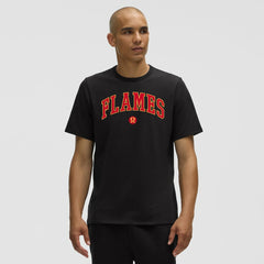 Calgary Flames - lululemon Organic Cotton Classic-Fit T-Shirt Black