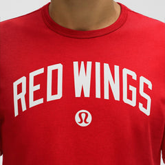 Detroit Red Wings - lululemon Organic Cotton Classic-Fit T-Shirt True Red