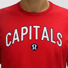 Washington Capitals lululemon Organic Cotton Classic-Fit T-Shirt True Red