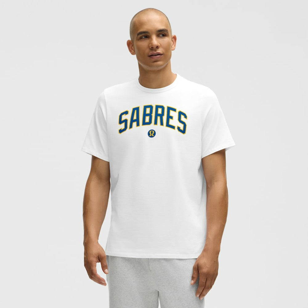 Buffalo Sabres - lululemon Organic Cotton Classic-Fit T-Shirt White