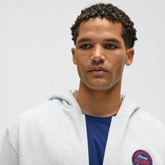 Columbus Blue Jackets - lululemon Steady State Full-Zip Hoodie Heathered Core Ultra Light Grey