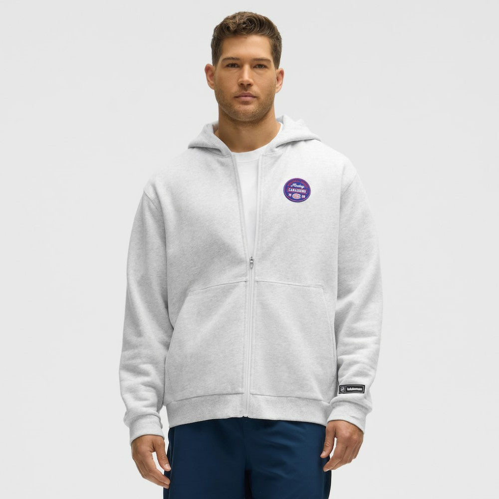 Montreal Canadiens - lululemon Steady State Full-Zip Hoodie Heathered Core Ultra Light Grey