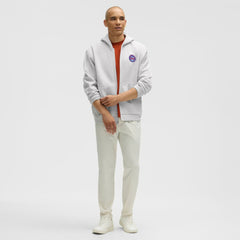 New York Islanders - lululemon Steady State Full-Zip Hoodie Heathered Core Ultra Light Grey
