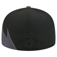 Detroit Red Wings - New Era Spikes 59FIFTY Fitted Hat Black