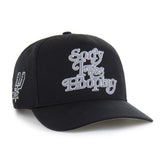 47 brand - San Antonio Spurs Brand Seen by '47 Sorry I Was Hooping Hitch Adjustable Hat - Black