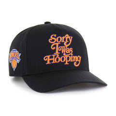 47 brand - New York Knicks Brand Seen by '47 Sorry I Was Hooping Hitch Adjustable Hat - Black