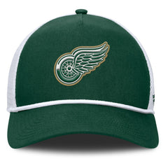 Detroit Red Wings - Fanatics Bermuda A-Frame Adjustable Hat Green/White