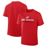 Detroit Red Wings - Fanatics Centennial T-Shirt Red