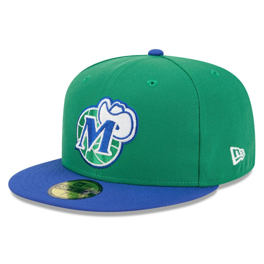 New Era - Dallas Mavericks 2025/26 Classic Edition Jersey Hook 59FIFTY Fitted Hat - Green/Blue
