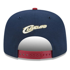 New Era - Cleveland Cavaliers 2025/26 Classic Edition Jersey Hook A-Frame 9FIFTY Snapback Hat - Navy/Wine