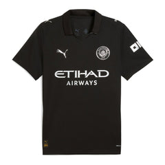 Puma Manchester City 2025/26 Away Replica Jerseys - Black