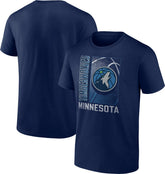 NBA - Minnesota Timberwolves '90s Graphic T-Shirt - Navy