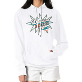 Miami Dolphins Starter Women's Drive-In Sign Pullover Hoodie White - NFL