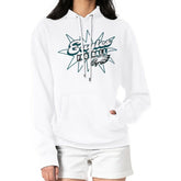 Philadelphia Eagles Starter Women's Drive-In Sign Pullover Hoodie White - NFL
