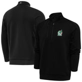 Mexico National Team Antigua Genesis Quarter-Zip Pullover - Black