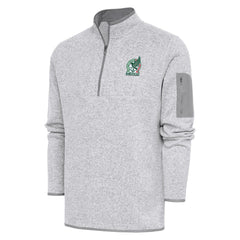 Mexico National Team Antigua Elevate Quarter-Zip Pullover - Heather Gray