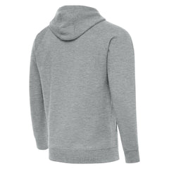 Mexico National Team Antigua Takeover Pullover Hoodie - Heather Gray