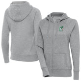 Mexico National Team Antigua Women's Takeover Full-Zip Hoodie - Heather Gray