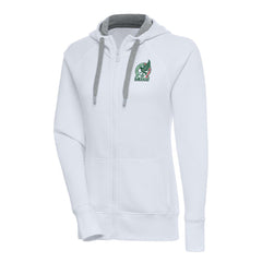 Mexico National Team Antigua Women's Takeover Full-Zip Hoodie - White