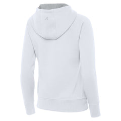 Mexico National Team Antigua Women's Takeover Full-Zip Hoodie - White