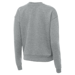 Mexico National Team Antigua Women's Takeover Pullover Sweatshirt - Heather Gray