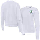Mexico National Team Antigua Women's Takeover Pullover Sweatshirt - White