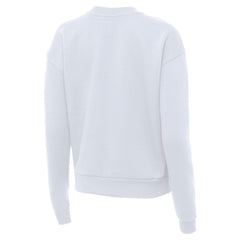 Mexico National Team Antigua Women's Takeover Pullover Sweatshirt - White