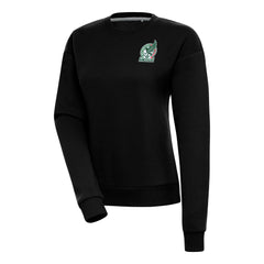 Mexico National Team Antigua Women's Takeover Pullover Sweatshirt - Black