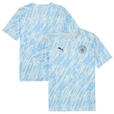 Puma Manchester City 2025/26 Pre-Match Training Jerseys - Sky Blue