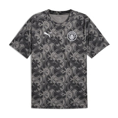 Puma Manchester City 2025/26 Pre-Match Training Jerseys - Black