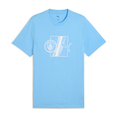 Puma Manchester City ftblCulture T-Shirts - Sky Blue